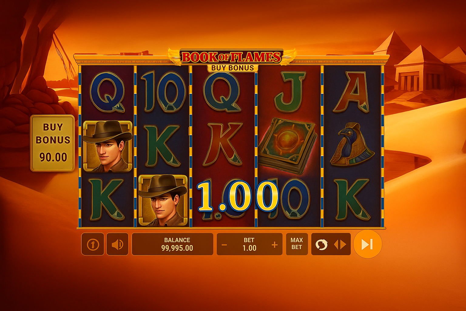 Book of Flames gameplay